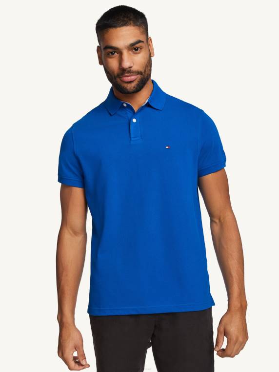 פולו רגיל 1985 NX201142 אי יווני כחול Tommy Hilfiger