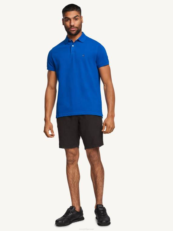 פולו רגיל 1985 NX201142 אי יווני כחול Tommy Hilfiger