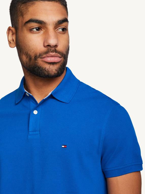 פולו רגיל 1985 NX201142 אי יווני כחול Tommy Hilfiger