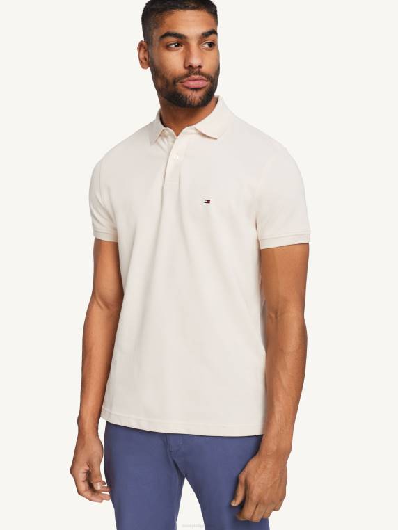 פולו רגיל 1985 NX201144 נוצה לבן Tommy Hilfiger