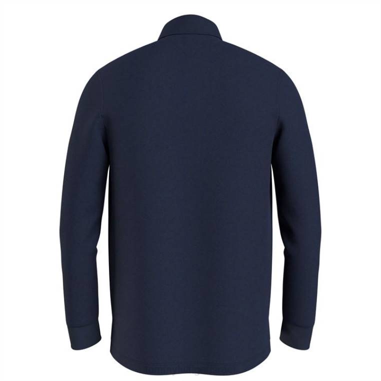 חולצת פולו עם שרוולים ארוכים משנת 1985 NX2019517 שמי מדבר dw5 Tommy Hilfiger