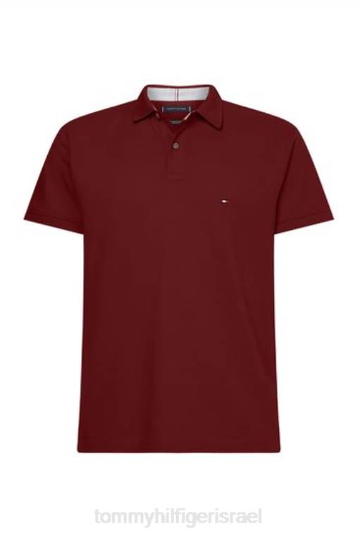 חולצת פולו רגילה משנת 1985 NX203604 אָדוֹם Tommy Hilfiger