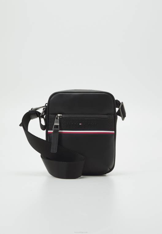 1985 מיני כתב יוניסקס תיק לרוחב הגוף NX204764 שָׁחוֹר Tommy Hilfiger