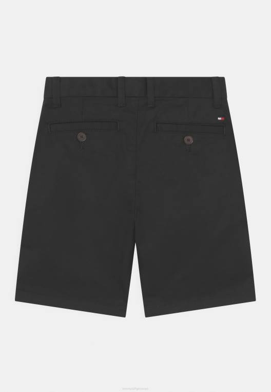 מכנסיים קצרים משנת 1985 NX205976 שָׁחוֹר Tommy Hilfiger