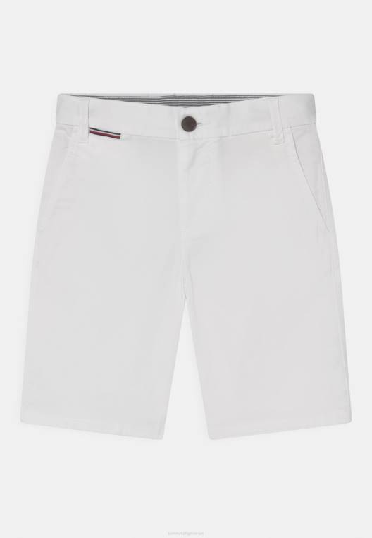 מכנסיים קצרים משנת 1985 NX207292 לבן Tommy Hilfiger