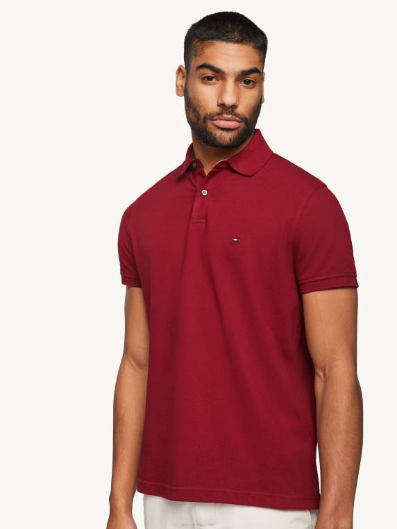 פולו רגיל 1985 NX20947 סוֹמֶק Tommy Hilfiger