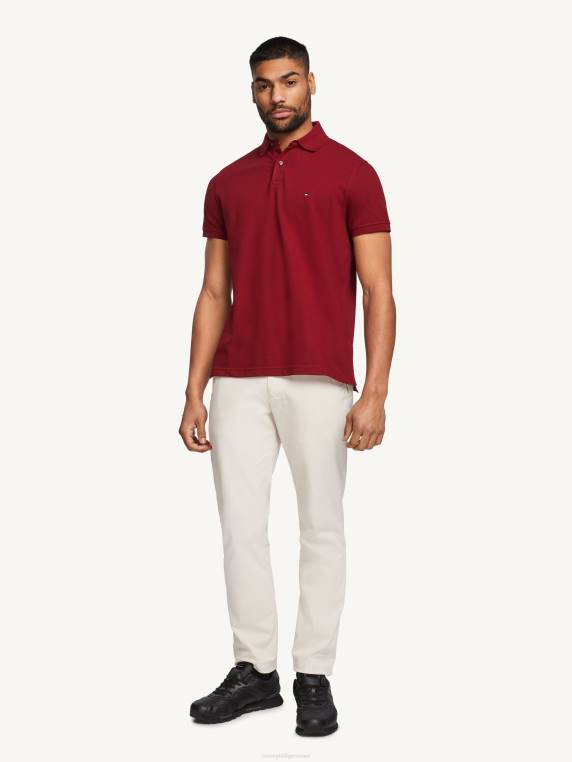 פולו רגיל 1985 NX20947 סוֹמֶק Tommy Hilfiger