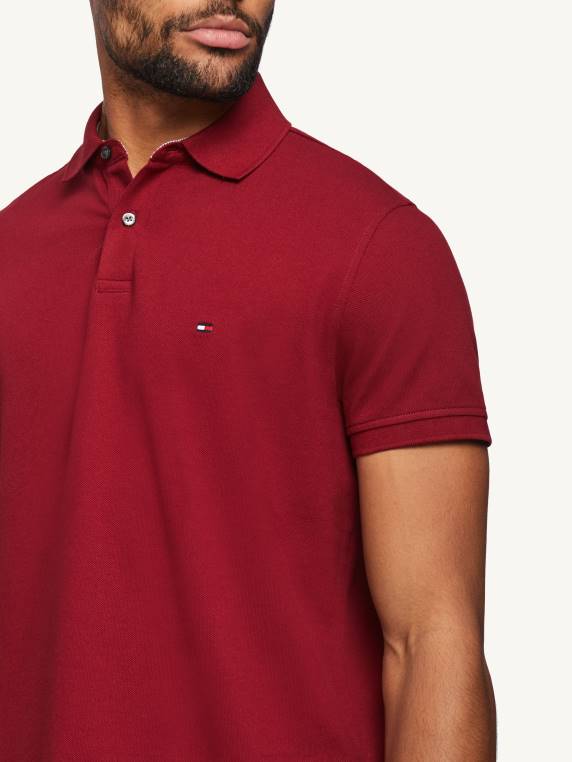 פולו רגיל 1985 NX20947 סוֹמֶק Tommy Hilfiger