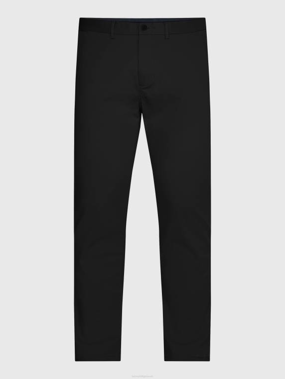 1985 חיוני bleecker slim fit chinos NX201014 שָׁחוֹר Tommy Hilfiger