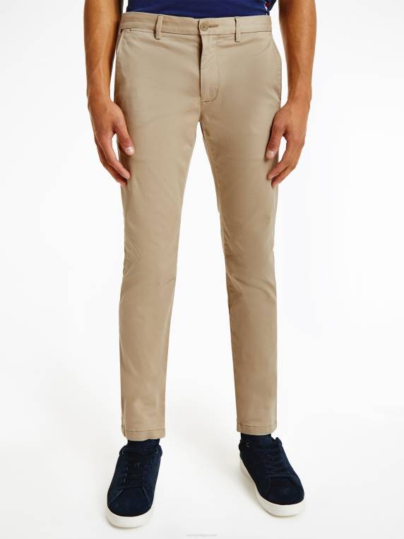 1985 bleecker slim flex chinos NX201062 באטיק חאקי Tommy Hilfiger