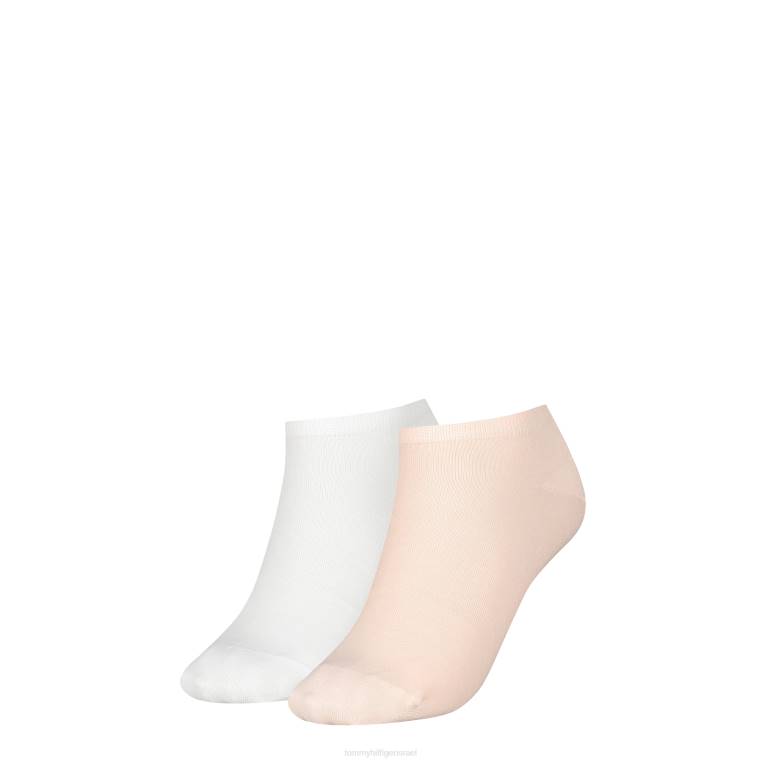 2 גרבי נעלי ספורט NX201939 אפרסק Tommy Hilfiger