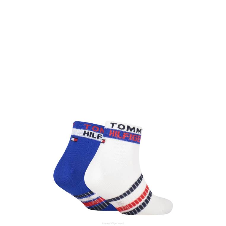 2 חבילות סרט רבע לוגו לילדים NX20198 טומי מקורי Tommy Hilfiger