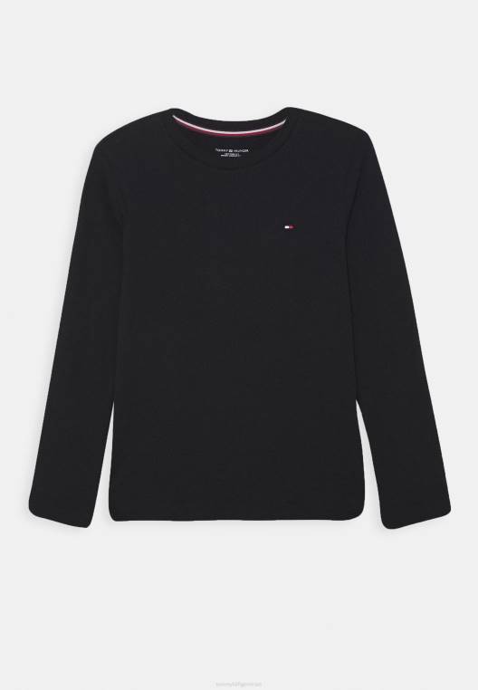 טי 2 חבילות עליונית עם שרוולים ארוכים NX204062 כְּחוֹל Tommy Hilfiger