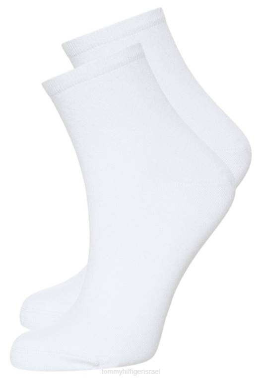 לנשים גרב קצר 2 חבילות גרביים NX204135 לבן Tommy Hilfiger