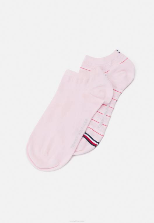 גרביים של 2 חבילות נעלי ספורט לנשים NX204762 וָרוֹד Tommy Hilfiger