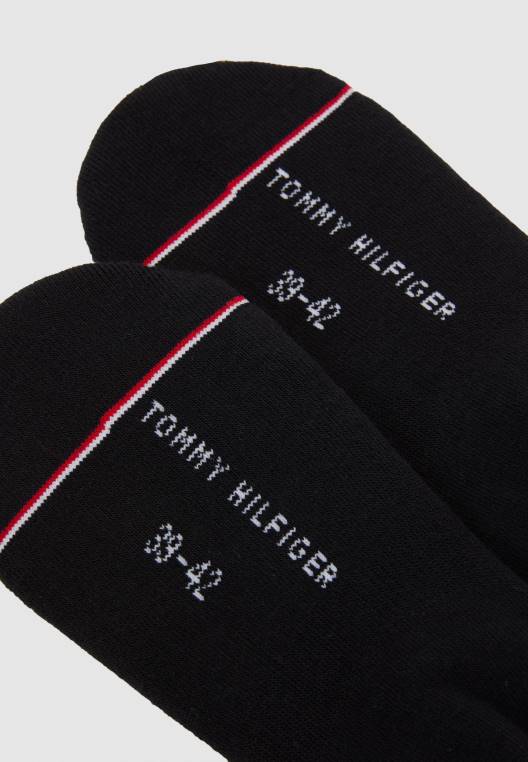 גרבי מאמן 2 מארז אייקוני לגברים NX206782 שָׁחוֹר Tommy Hilfiger