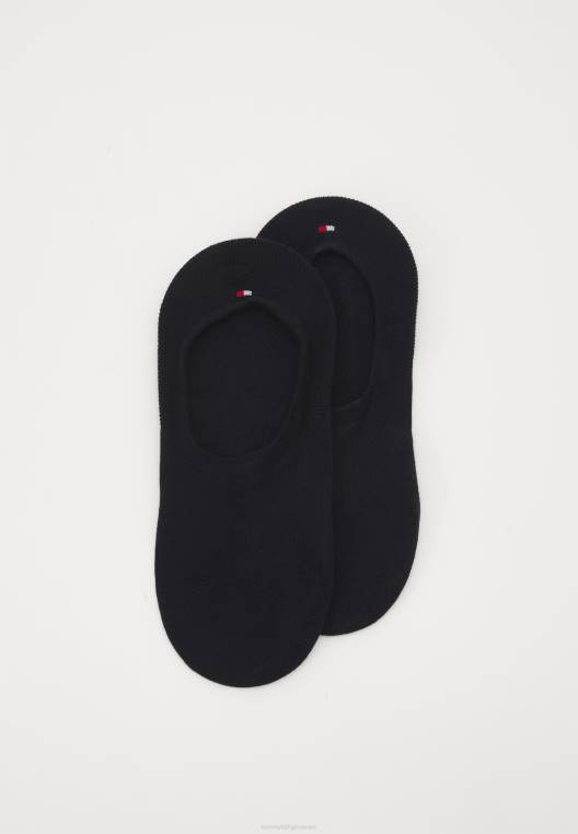 גרבי מאמן 2 חבילות נשים NX206786 שָׁחוֹר Tommy Hilfiger