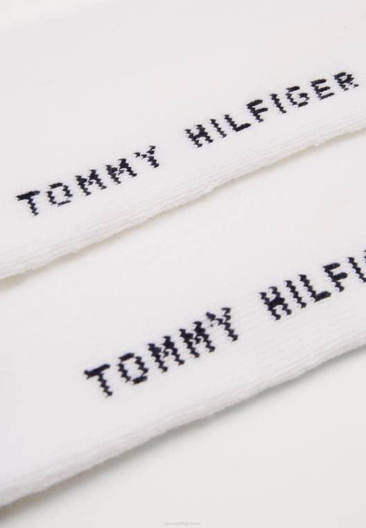 גרבי גברים איקוניות 2 חבילות NX206798 לבן Tommy Hilfiger