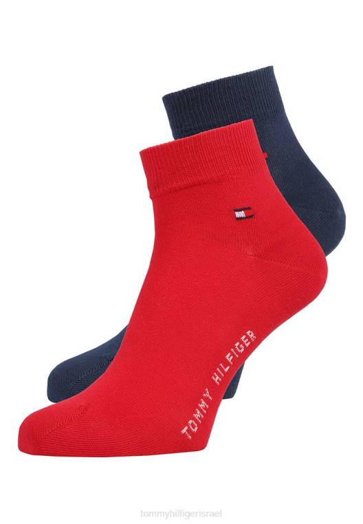 גרביים רבע 2 גברים NX206818 טומי מקורי Tommy Hilfiger
