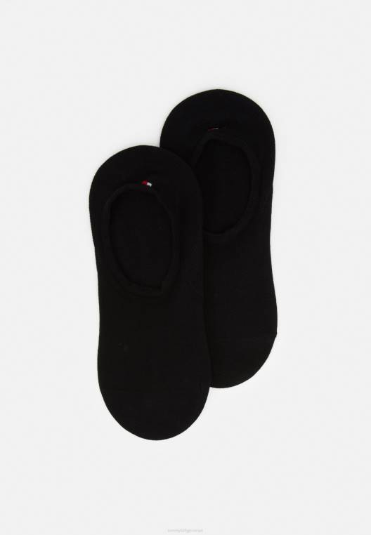 גרבי ספורט 2 מארז לגברים NX206907 שָׁחוֹר Tommy Hilfiger