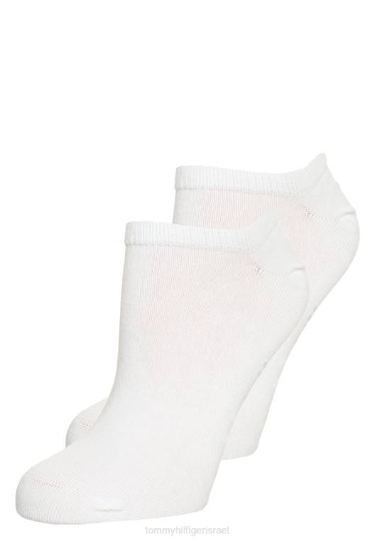 נעלי ספורט נשים 2 חבילות גרביים NX206922 לבן Tommy Hilfiger