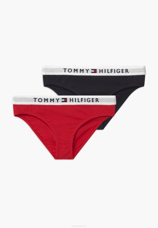 2 תחתונים בחבילה NX206984 אָדוֹם Tommy Hilfiger