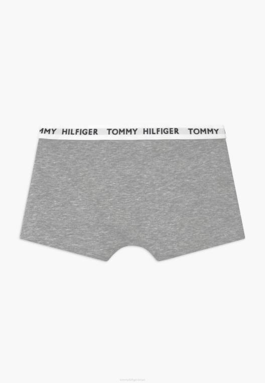 מכנסיים מארז 2 NX207011 אברש אפור בינוני/אבש אפור כהה Tommy Hilfiger