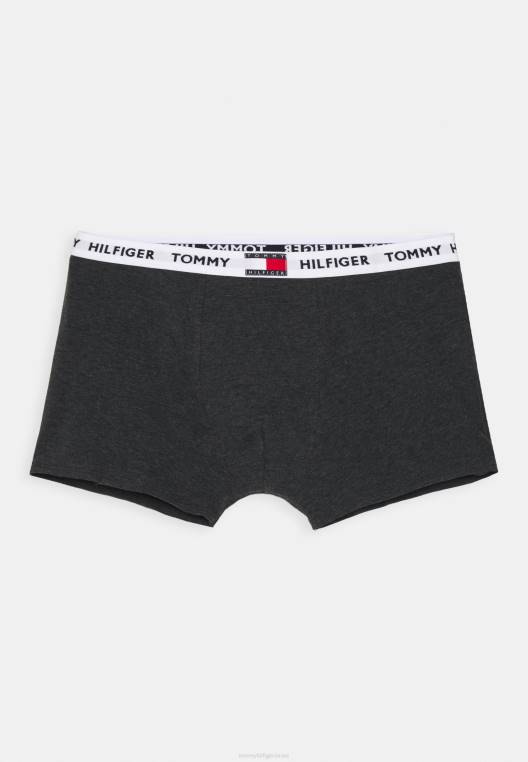 מכנסיים מארז 2 NX207011 אברש אפור בינוני/אבש אפור כהה Tommy Hilfiger