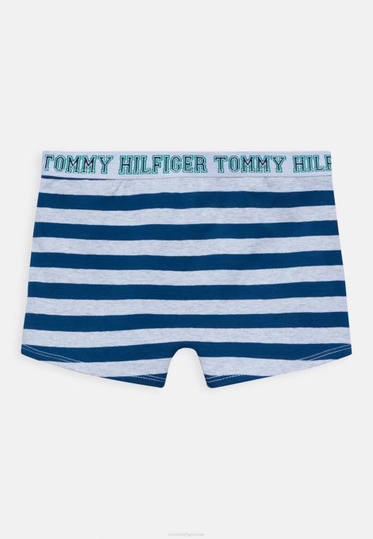 מכנסיים עם 2 אריזה בהדפס תא מטען NX207061 פסי רוגבי/צולל לילה Tommy Hilfiger