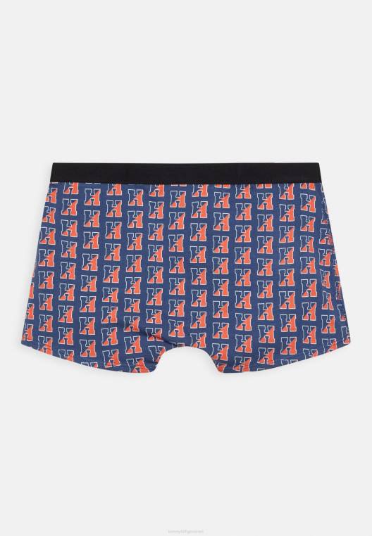מטען 2 מארז בוקסר קצר NX207171 נטוי/בנזין כחול Tommy Hilfiger