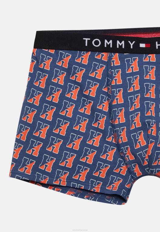 מטען 2 מארז בוקסר קצר NX207171 נטוי/בנזין כחול Tommy Hilfiger