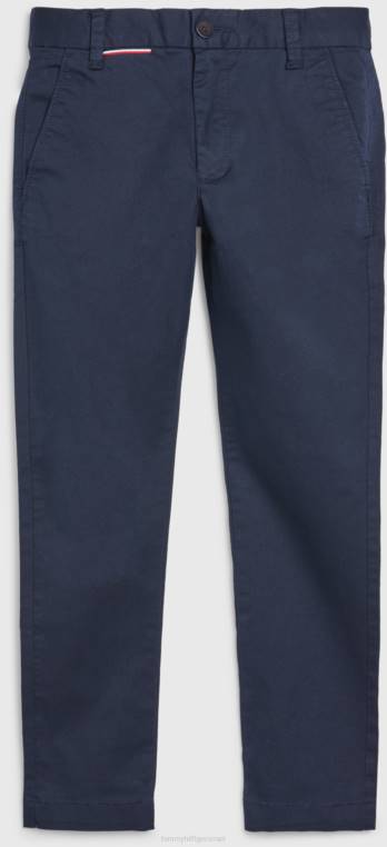בנים 3-7 1985 צ'ינו מתיחה NX2099 שמיים מדבריים Tommy Hilfiger