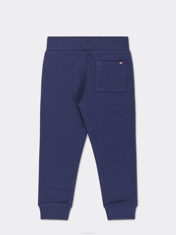 מכנסי טרנינג חיוניים לילדים יוניסקס 3-7 NX20112 צי הדמדומים Tommy Hilfiger