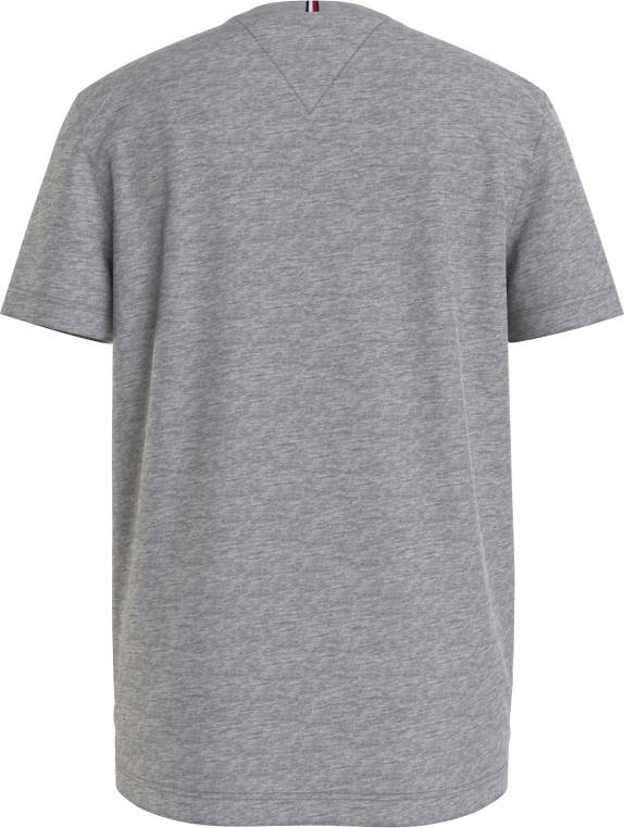 טי קולורבלוק חיוני לבנים 3-7 NX20323 אברש אפור בהיר Tommy Hilfiger