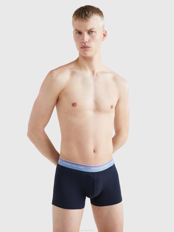 תא מטען חיוני של 3 חבילות NX201742 שמיים מדבריים/כחול קולרדו/חמוציות חלביות Tommy Hilfiger