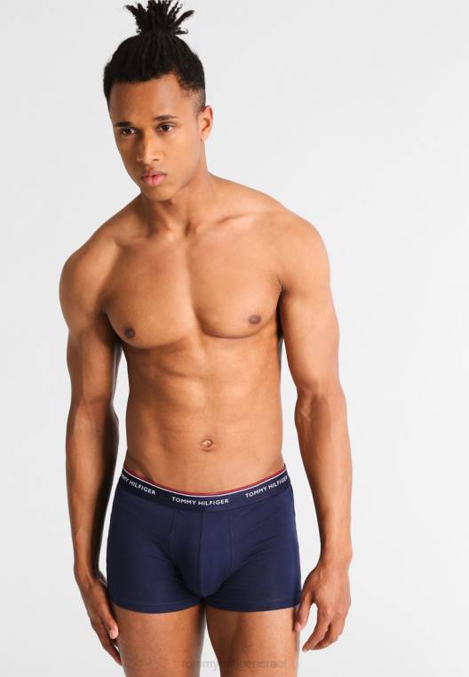 מכנסי פרימיום חיוניים 3 חבילות NX204105 מעיל טווס Tommy Hilfiger