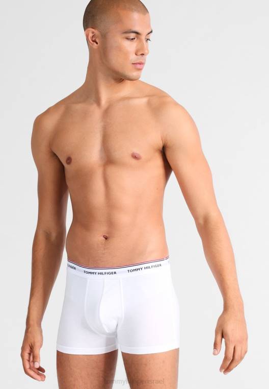 מכנסי פרימיום חיוניים 3 חבילות NX204140 לבן Tommy Hilfiger