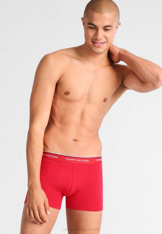 מכנסי פרימיום חיוניים 3 חבילות NX204140 לבן Tommy Hilfiger