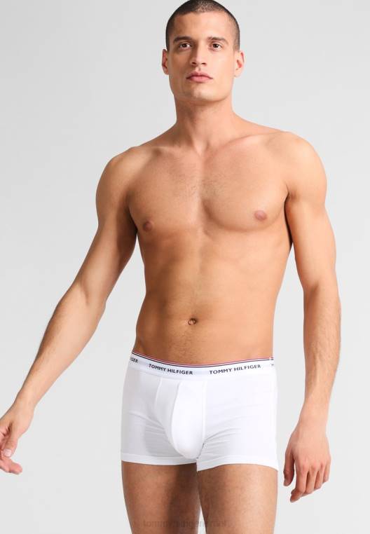 מכנסי פרימיום חיוניים 3 חבילות NX204147 לבן Tommy Hilfiger