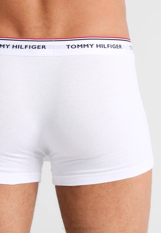 מכנסי פרימיום חיוניים 3 חבילות NX204147 לבן Tommy Hilfiger