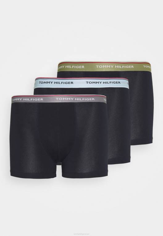 מכנסי פרימיום 3 מארז NX206730 ירוק Tommy Hilfiger