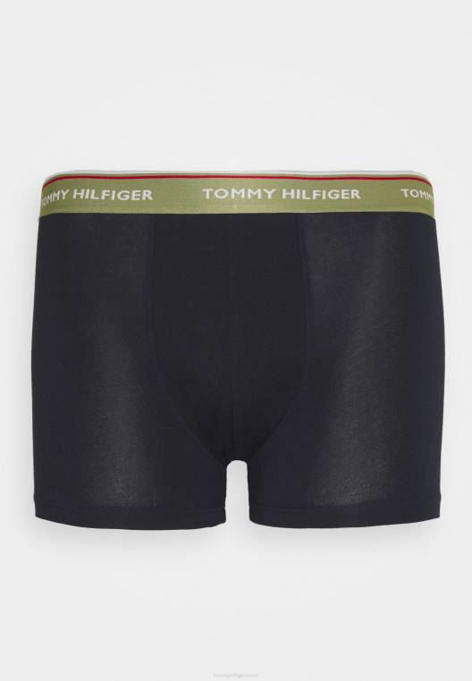 מכנסי פרימיום 3 מארז NX206730 ירוק Tommy Hilfiger
