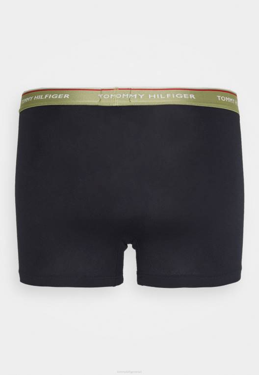 מכנסי פרימיום 3 מארז NX206730 ירוק Tommy Hilfiger