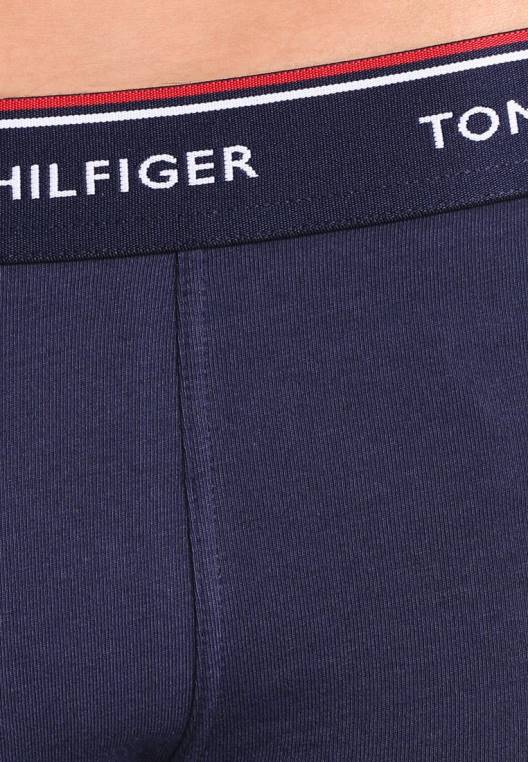 מכנסיים פרימיום חיוניים בגזרה נמוכה של 3 מארז NX206802 מעיל טווס Tommy Hilfiger