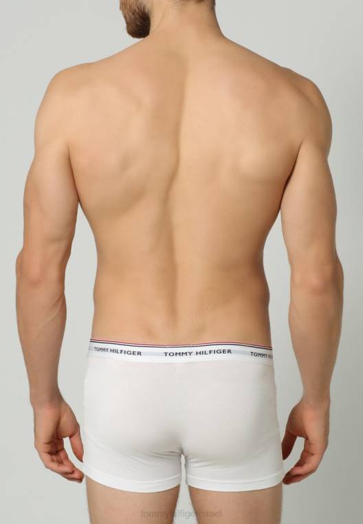 מכנסי פרימיום חיוניים 3 חבילות NX206823 אפור/שחור/לבן Tommy Hilfiger