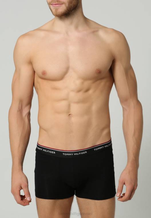 מכנסי פרימיום חיוניים 3 חבילות NX206823 אפור/שחור/לבן Tommy Hilfiger