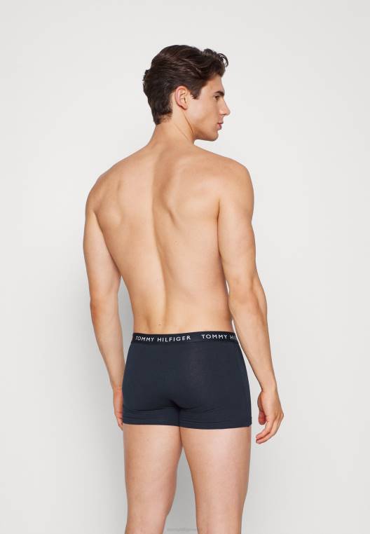 מכנסיים 3 מארז NX206840 שמיים מדבריים/לבן/אדום ראשוני Tommy Hilfiger