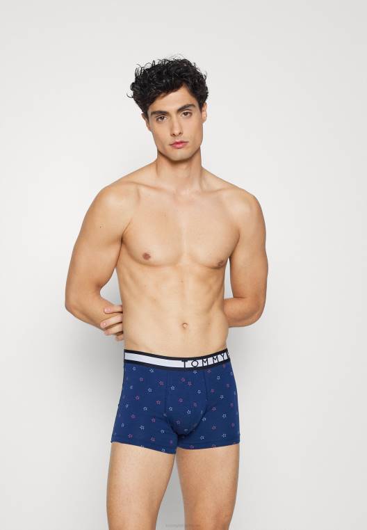 מכנסיים 3 חבילות בהדפס תא מטען NX206987 פרי כחול/ורוד אי Tommy Hilfiger