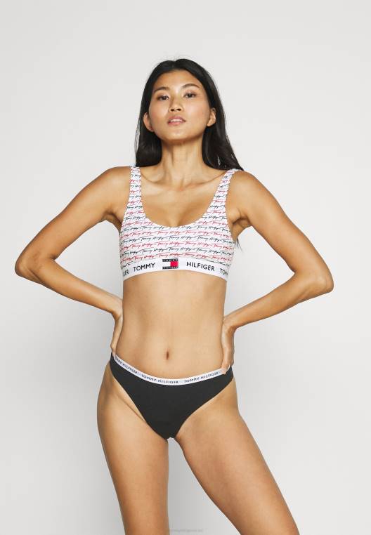 חוטיני 3 חבילות חיוניות NX207094 אפור בינוני htr/לבן/שחור Tommy Hilfiger