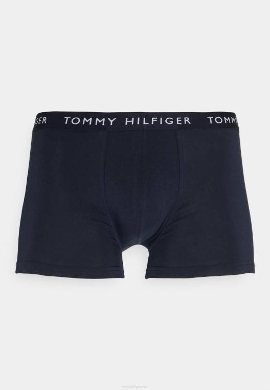 מכנסיים 3 מארז NX208844 שמיים מדבריים/כחול בנזין/ראש אדום Tommy Hilfiger